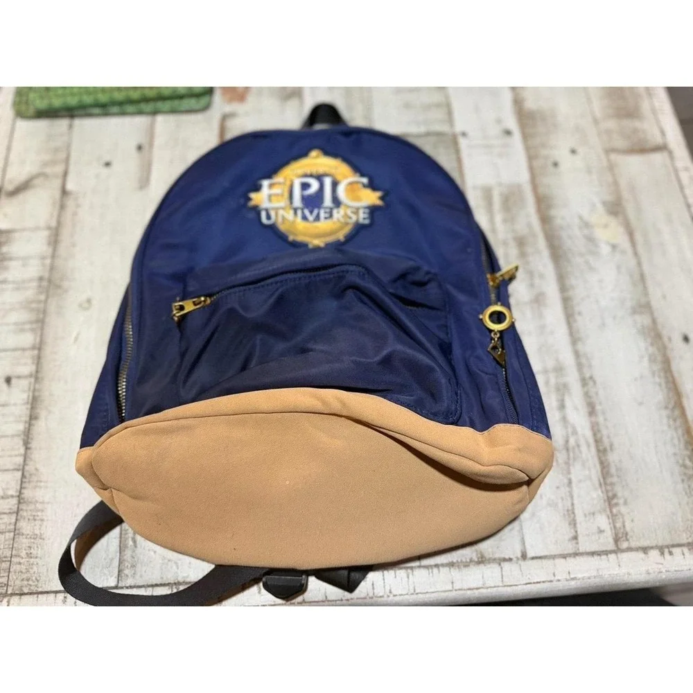 Epic universe logo backpack